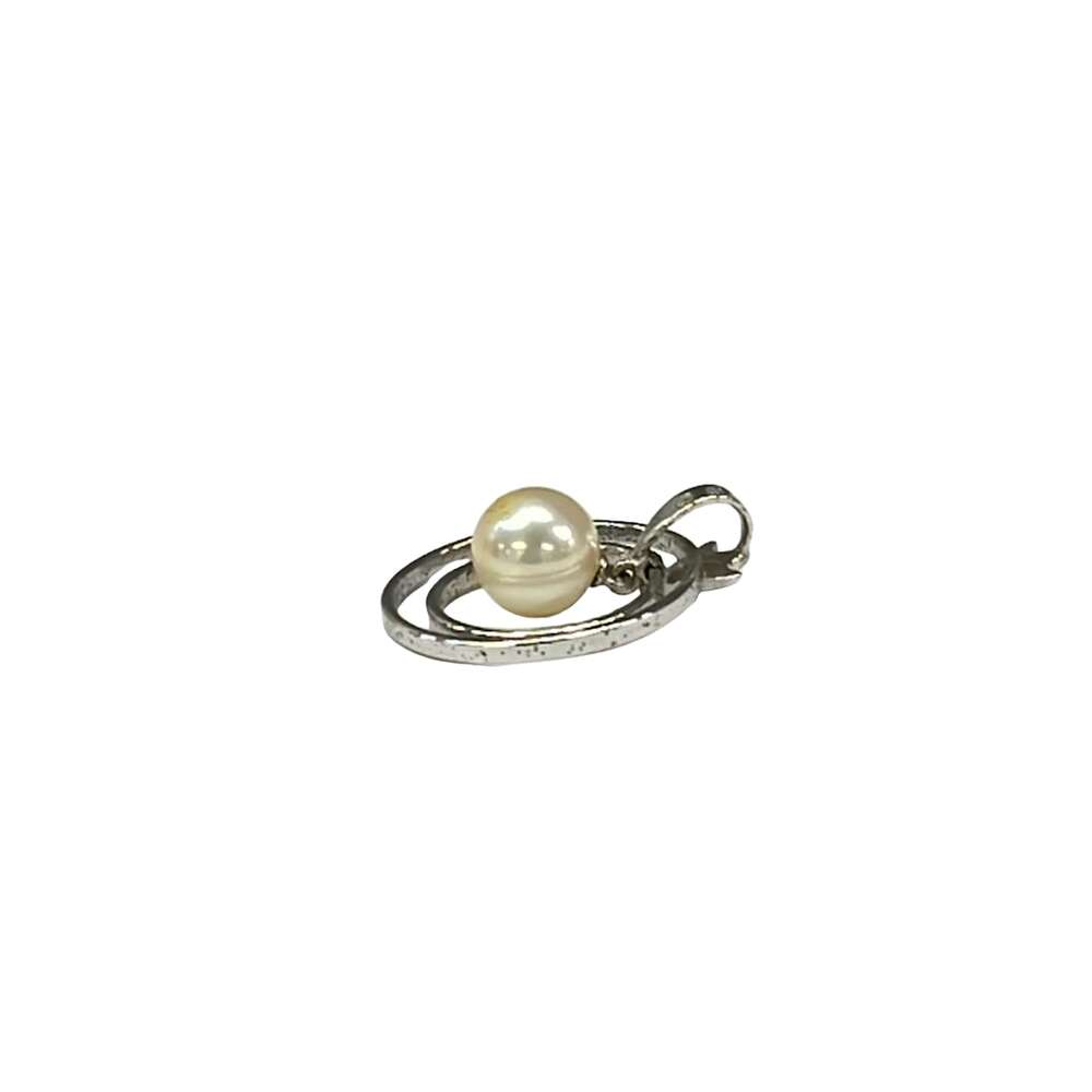 Mikimoto Pendant Head Silver Cream Pearl - Picture 3 of 3